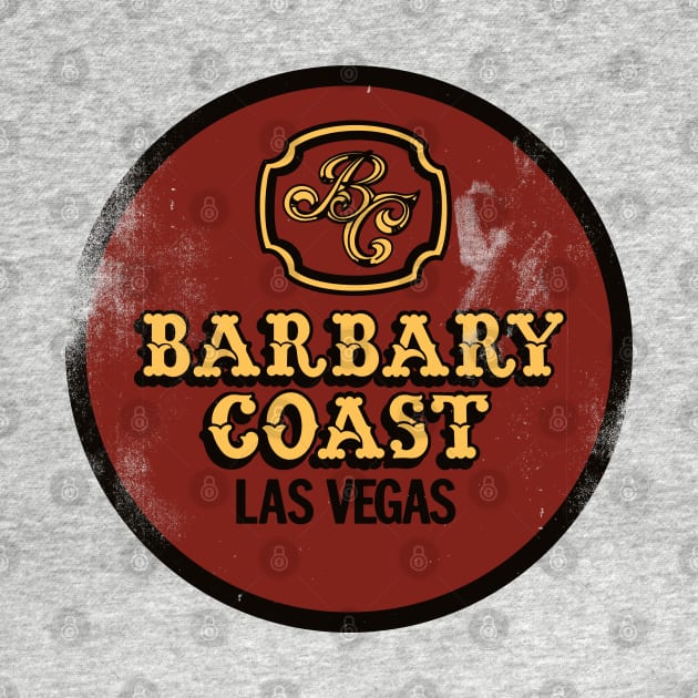 Retro Vintage Barbary Coast Casino Las Vegas by StudioPM71